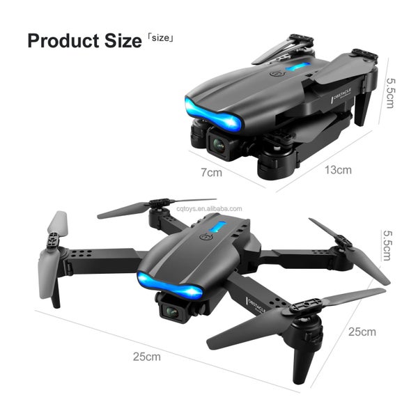 E99 Pro Drone Dual Camera WiFi FPV Foldable RC Quadcopter Altitude Hold62930696265218112