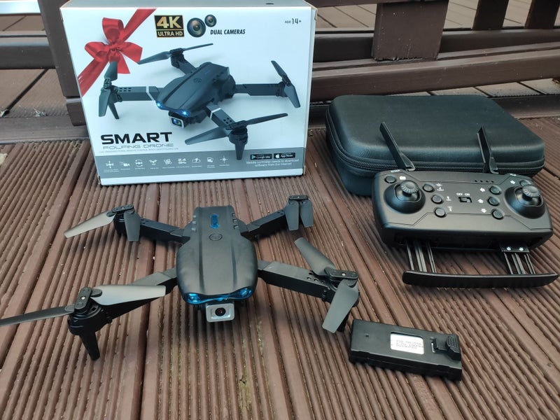E99 Pro Drone Dual Camera WiFi FPV Foldable RC Quadcopter Altitude Hold62930696265218113