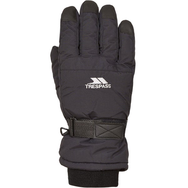 Trespass Adults Gohan Skiing Snowboarding Gloves - Black Carousel 2
