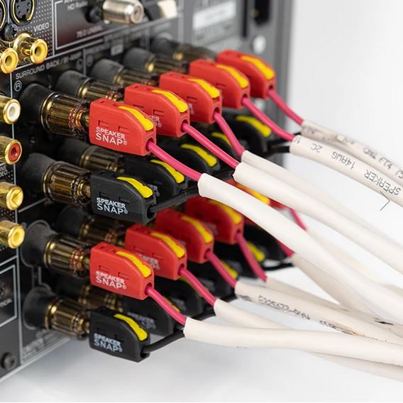 SPEAKER SNAP (The Fastest Audio Connectors Money Can Buy) set of 8 Carousel 1