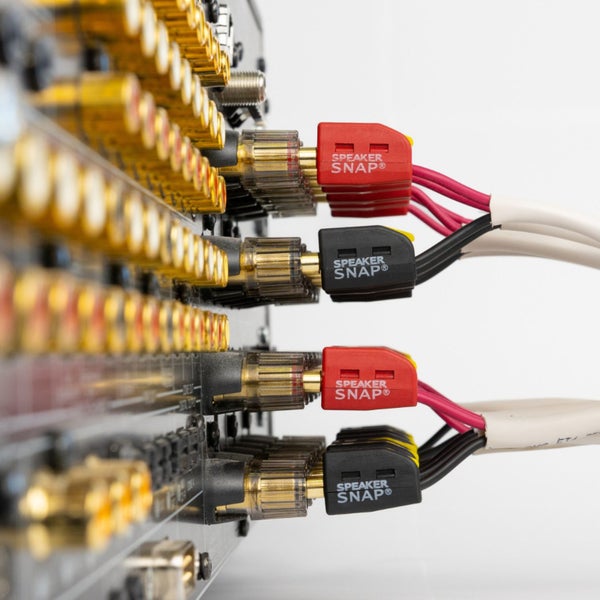 SPEAKER SNAP (The Fastest Audio Connectors Money Can Buy) set of 8 Carousel 4