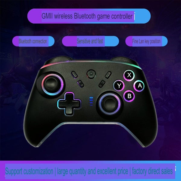 New Wireless Bluetooth Joystick Gaming Controller PC Switch iOS Android Steam Carousel 1