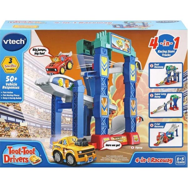 Vtech toot toot 4 in 1 Raceway Carousel 1