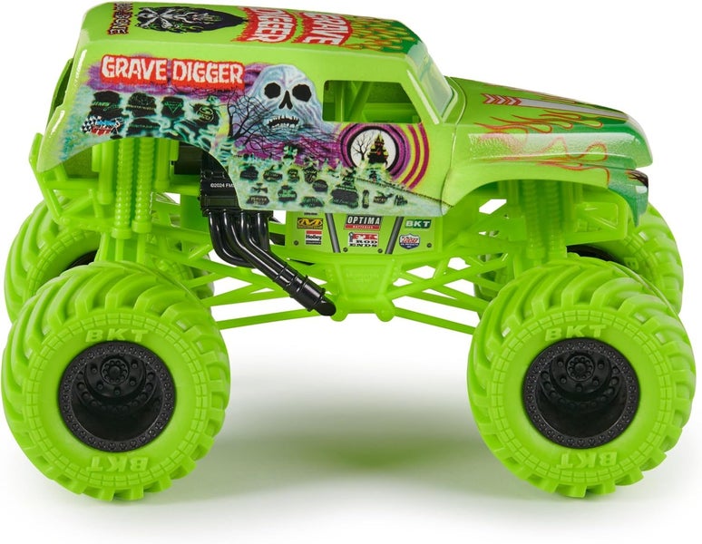 Monster Jam 1:24 Scale Series 21: Grave Digger Monster Truck Carousel 2
