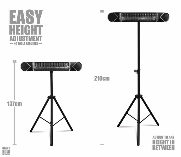 Hotto Infrared Heater Tripod Stand Height Adjustable - STAND ONLY Carousel 2