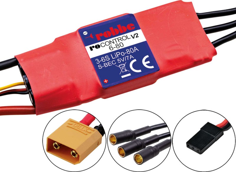 Robbe Modellsport Ro-Control 6-80 V2 ESC Carousel 1