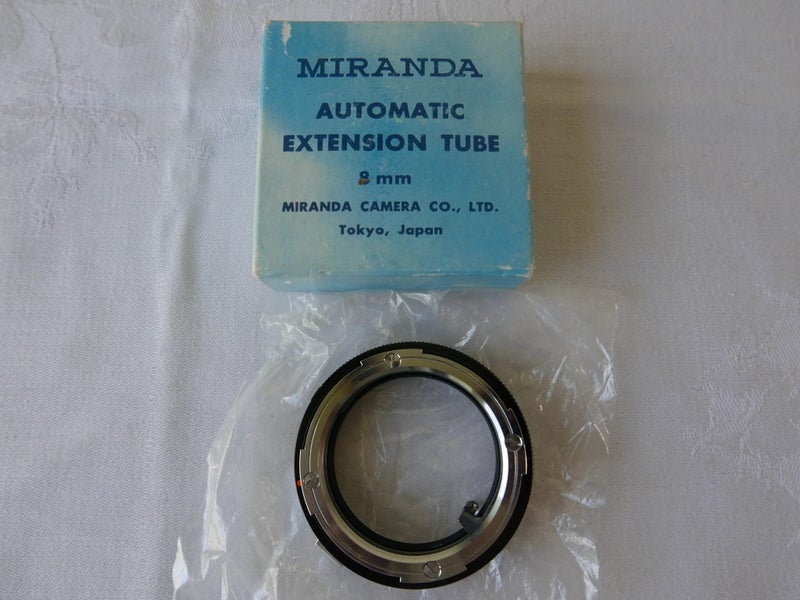 Miranda 35mm Camera 8mm automatic extension tube Carousel 1