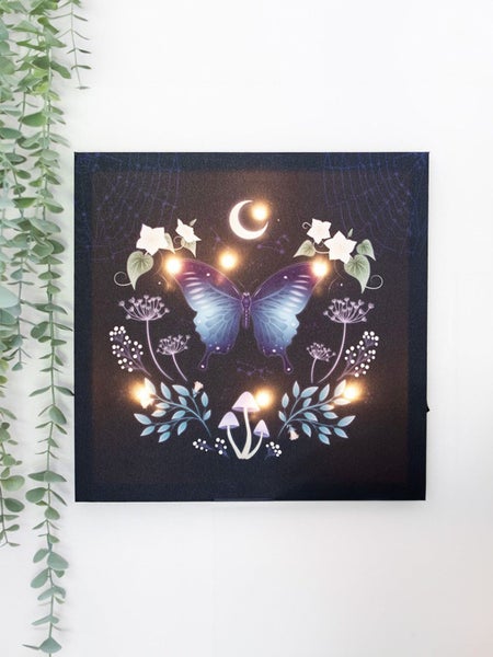 Midnight Moth Light Up Canvas Carousel 1