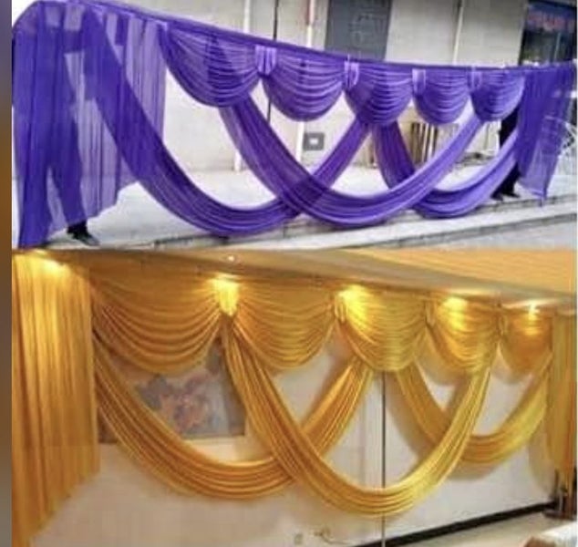 GIANT SWAG FOR PARTY BACKDROP Carousel 1