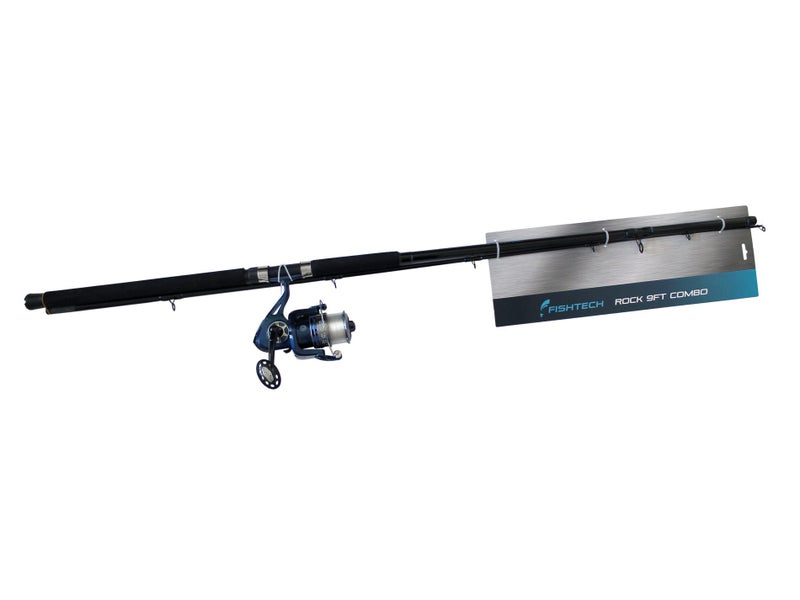 9' Rock Fishing Rod (2 Pce) & Reel Combo - FISHTECH Carousel 3