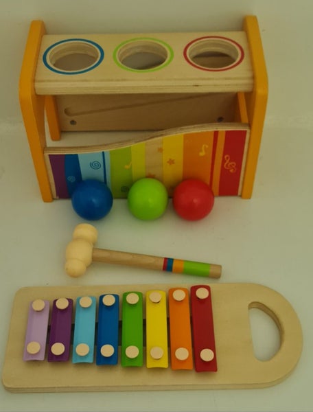 Hape Pound and Tap Bench - Wooden ^ Carousel 2