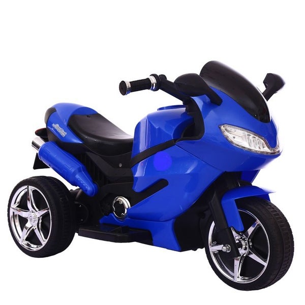 Ride On Motorcycle Electric Battery powered New Arrival Blue color Carousel 2