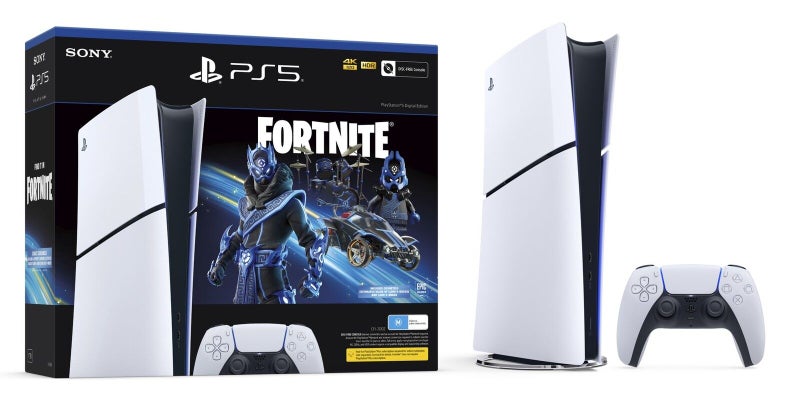 PS5 Digital Fortnite Console Bundle (Slim) Carousel 1
