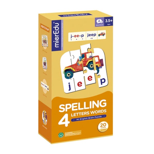 MierEdu Spelling 4 Letter Words Carousel 1