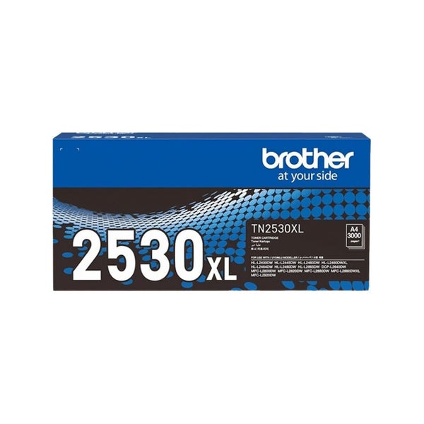 Brother TN2530XL Black High Yield Ink Cartridge Toner TN-2530XL Genuine Original Carousel 1