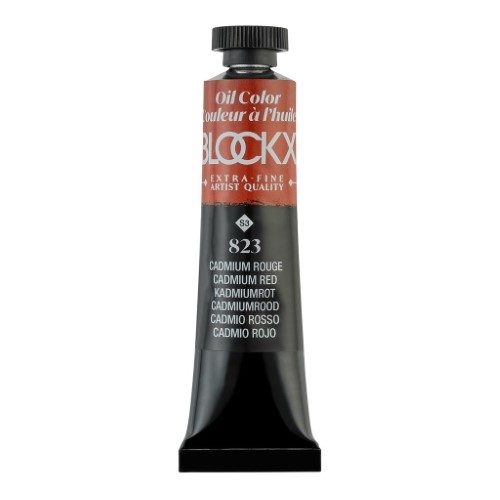 BLOCKX Oil Tube 20ml S6 823 Cadmium Red Carousel 1