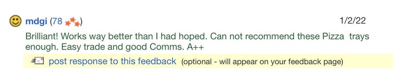 NZ MADE BAKING STEEL SLAB FOR ULTIMATE PIZZAS 300 x 370mm Carousel 20