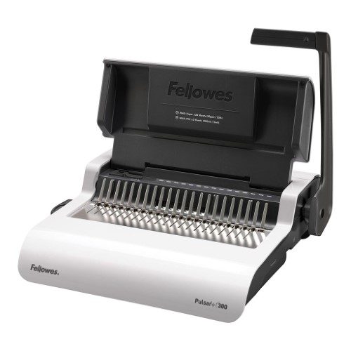 Fellowes Pulsar-E 300 Plastic Comb Binding Machine Carousel 2
