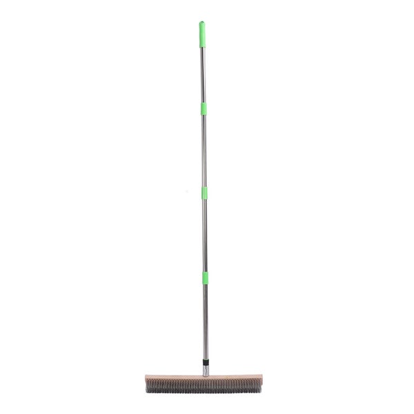 deck wire brush metal floor scrubber Stainless Steel Wire Broom Deck Scrub Brush Carousel 8