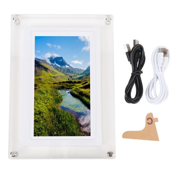 acrylic video frame acrylic digital photo frame acrylic digital video frame 7 Carousel 8