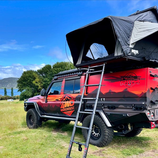 RMR Cantilever Aluminum Hardshell Roof Top Tent Carousel 2