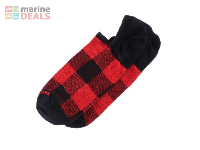 Swanndri Knowler Merino Invisible Socks Red/Black… Carousel 1