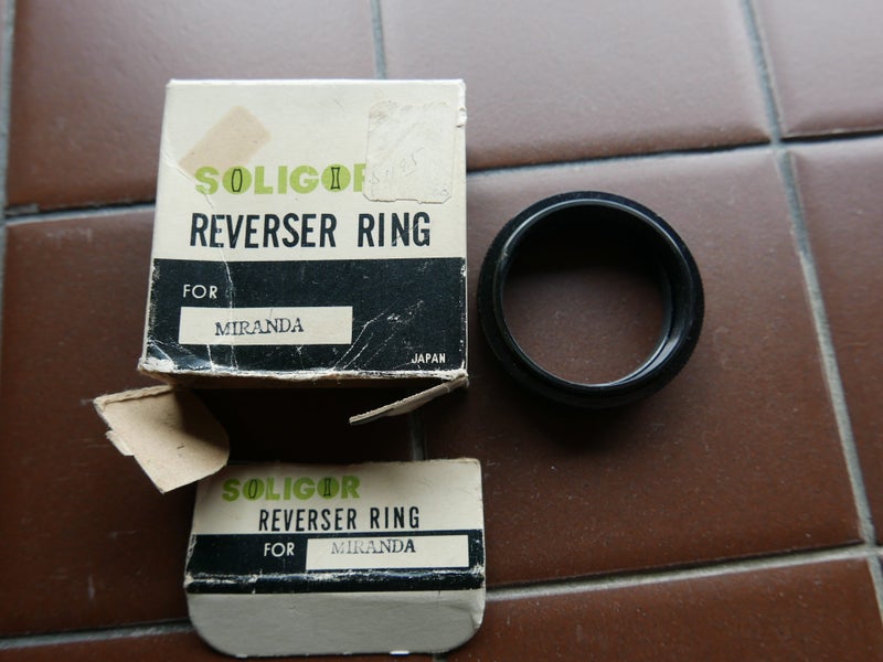 Miranda 35mm Film camera reversing ring for 46mm lens #3 Carousel 2