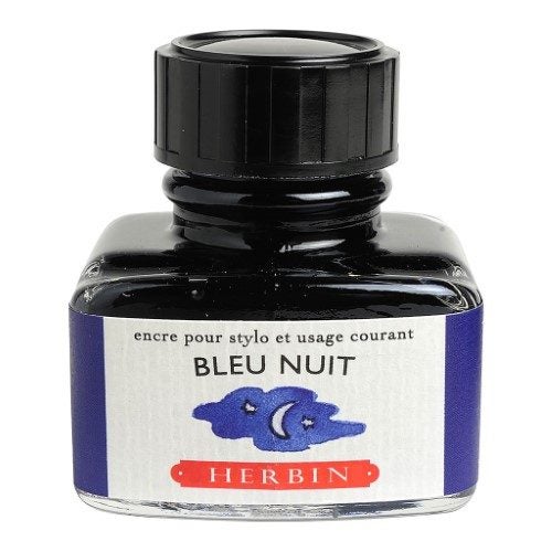 Herbin Writing Ink 30ml Bleu Nuit Carousel 1