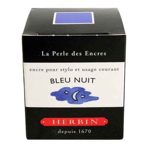 Herbin Writing Ink 30ml Bleu Nuit Carousel 2