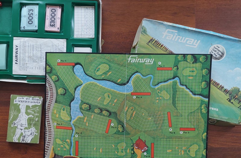 Vintage Golf Games - Fairway, Kargo, Card Golf & Book Carousel 2
