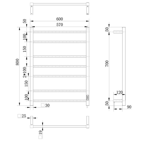 HEATED TOWEL RAIL Carousel 4