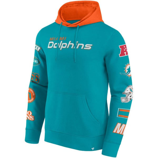 Miami Dolphins NFL Sleeve Prints Hoody Carousel 1