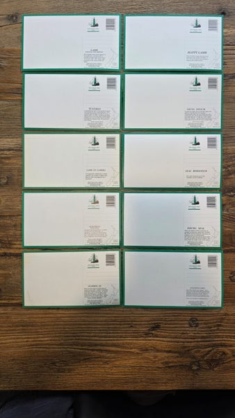 Postcards x 10 - NZ Animal / Bird Postcards - Beresford collection, incl Tuatara Carousel 2