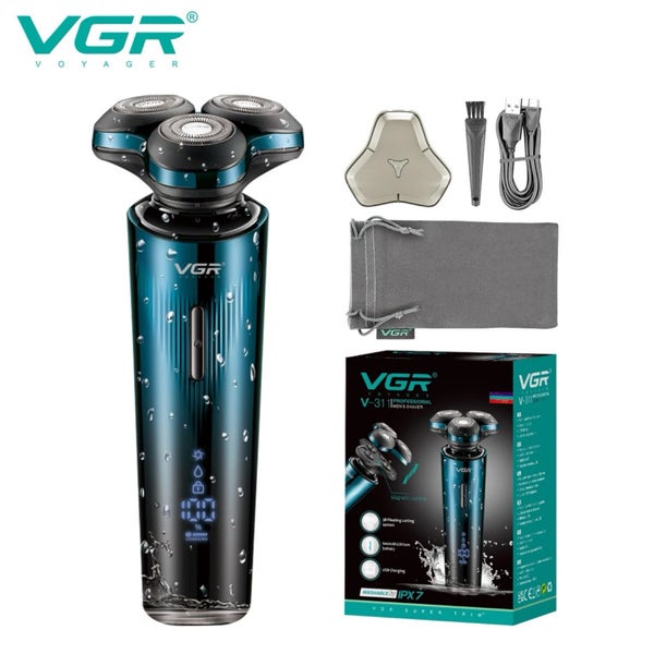 Electric Shaver for Men Waterproof Rechargeable Carousel 1