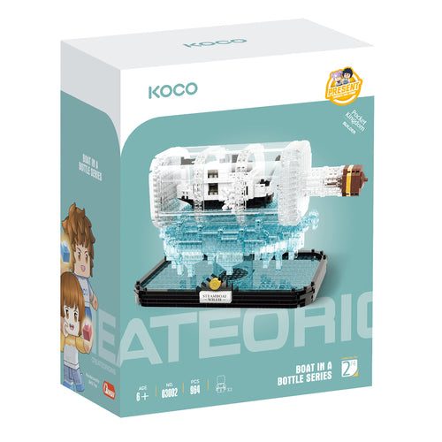 Koco Drift Bottle Sailing Ship 964pc Carousel 1