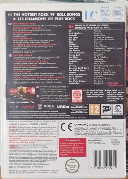 **Wii - Guitar Hero 5 (PAL)** Carousel 2