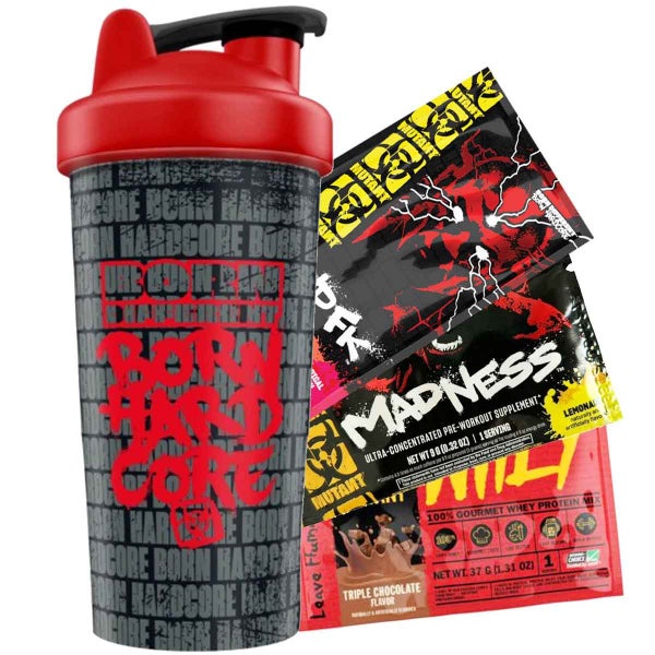 Mutant Loaded 700ml Shaker (includes 3 Samples) Carousel 1