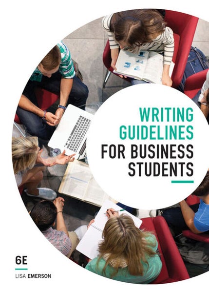 Writing Guidelines for Business Students by Lisa Emerson - Paperback Carousel 1
