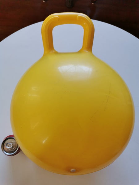 Disney Cars Lightning McQueen Yellow 15" Inflatable Bouncing Hopper Ball 3+ (B1) Carousel 3