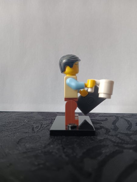 Lego minifigure Computer programmer series 7 Carousel 4