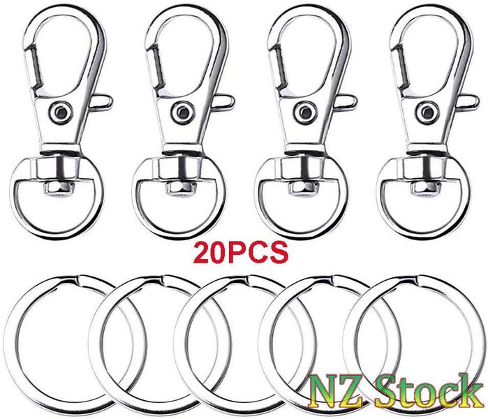 Key Ring, Lobster Clasp Key Ring 20pcs Carousel 1
