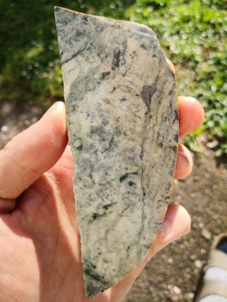 Pounamu greenstone carving slab Stunning Nelson Nephrite Carousel 1