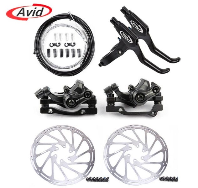 Avid /Sram Complete Mechanical Disk Brake Set Carousel 1