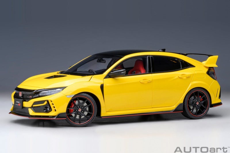 Autoart 73225 Honda Civic Type R (FK8) Limited Edition (Sunlight Yellow) Carousel 1