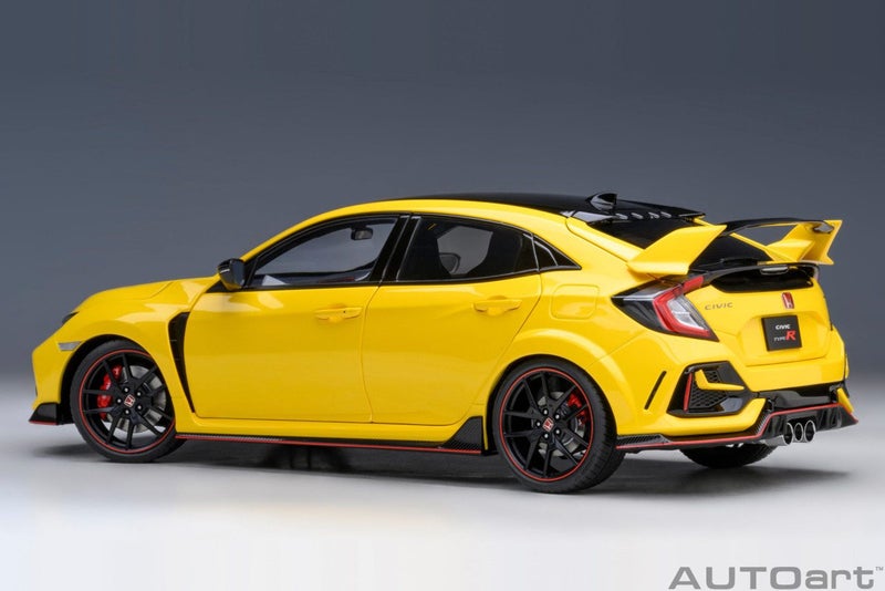 Autoart 73225 Honda Civic Type R (FK8) Limited Edition (Sunlight Yellow) Carousel 2