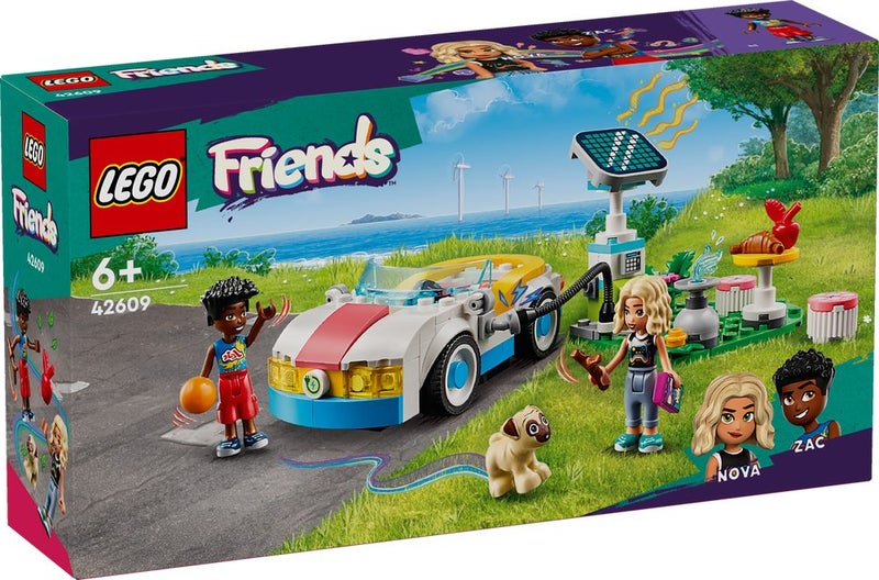 LEGO Friends Electric Car and Charger 42609 Carousel 1