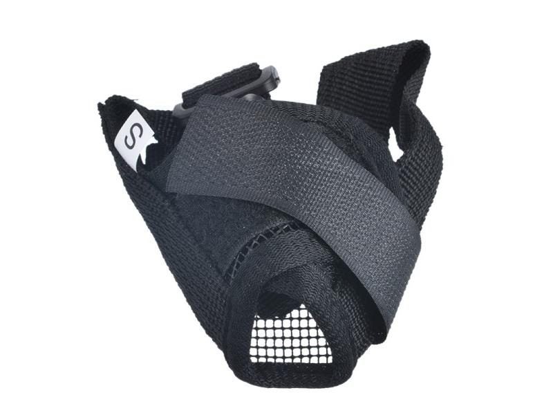 Dog Muzzle For Small Large Dogs Adjustable Mesh Breathable Polyester Straps Carousel 1