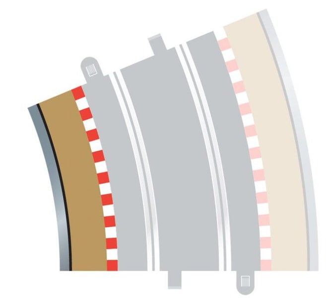 Scalextric C8282 Radius 4 Curve Inner Border Carousel 1