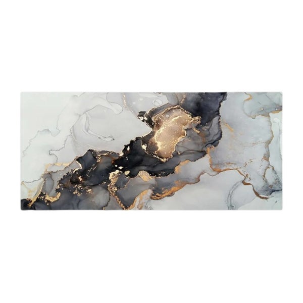 Mouse Pad White 290X250x2mm Art Series Marble Computer Laptop Rubber Mat Desk M Carousel 1
