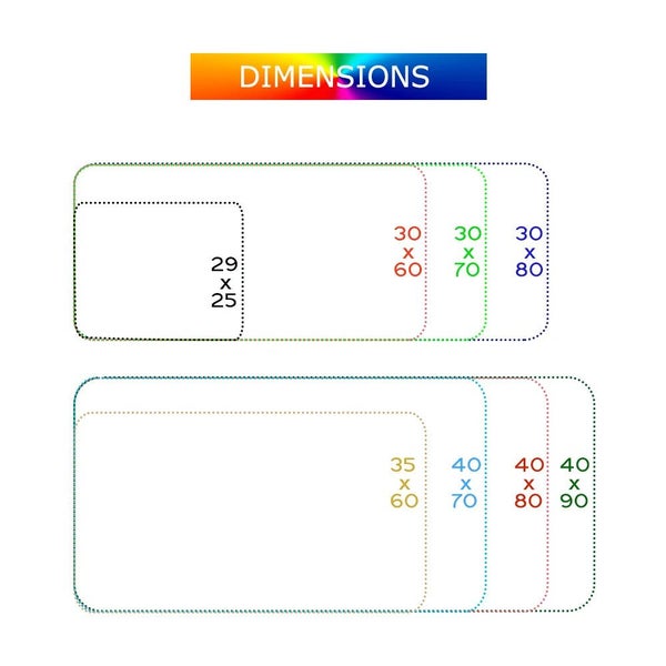 Mouse Pad White 290X250x2mm Art Series Marble Computer Laptop Rubber Mat Desk M Carousel 2